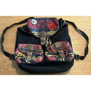 Harry Potter Hogwarts Gryffindor Backpack Alumni Satchel Tote 9 3/4 Wizard World